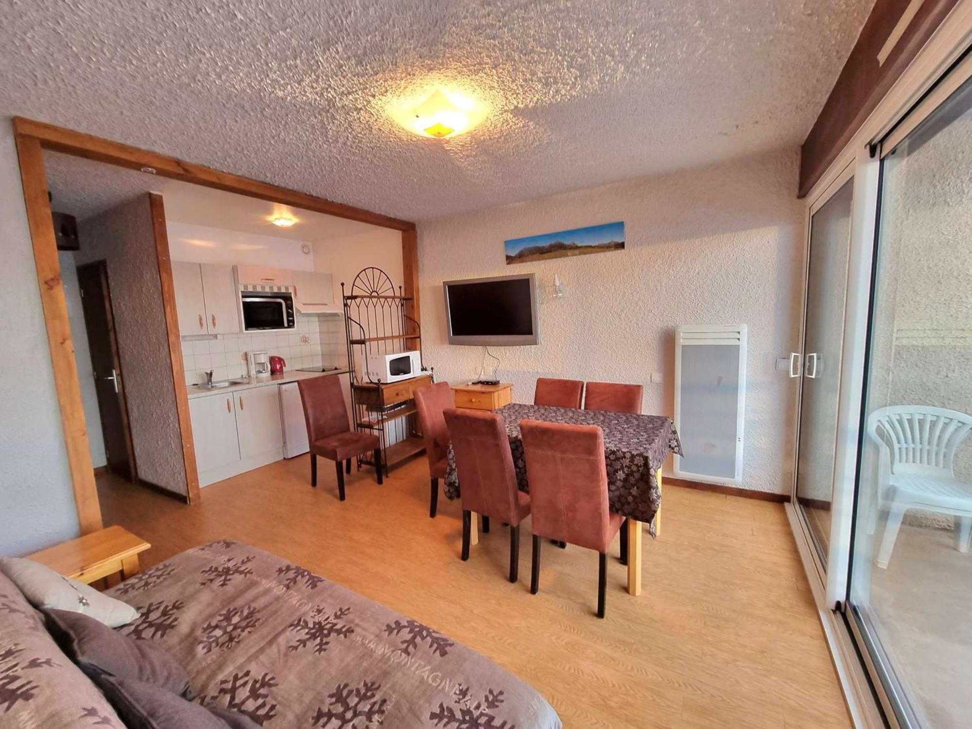 Appartement 6 Pers, Balcon Sud, Wifi, Animaux Admis, Parking - Fr-1-393-51 Saint-Michel-de-Chaillol Exteriör bild